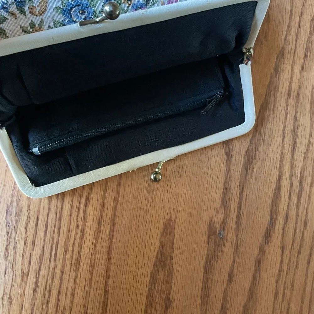 Floral Tapestry Clutch